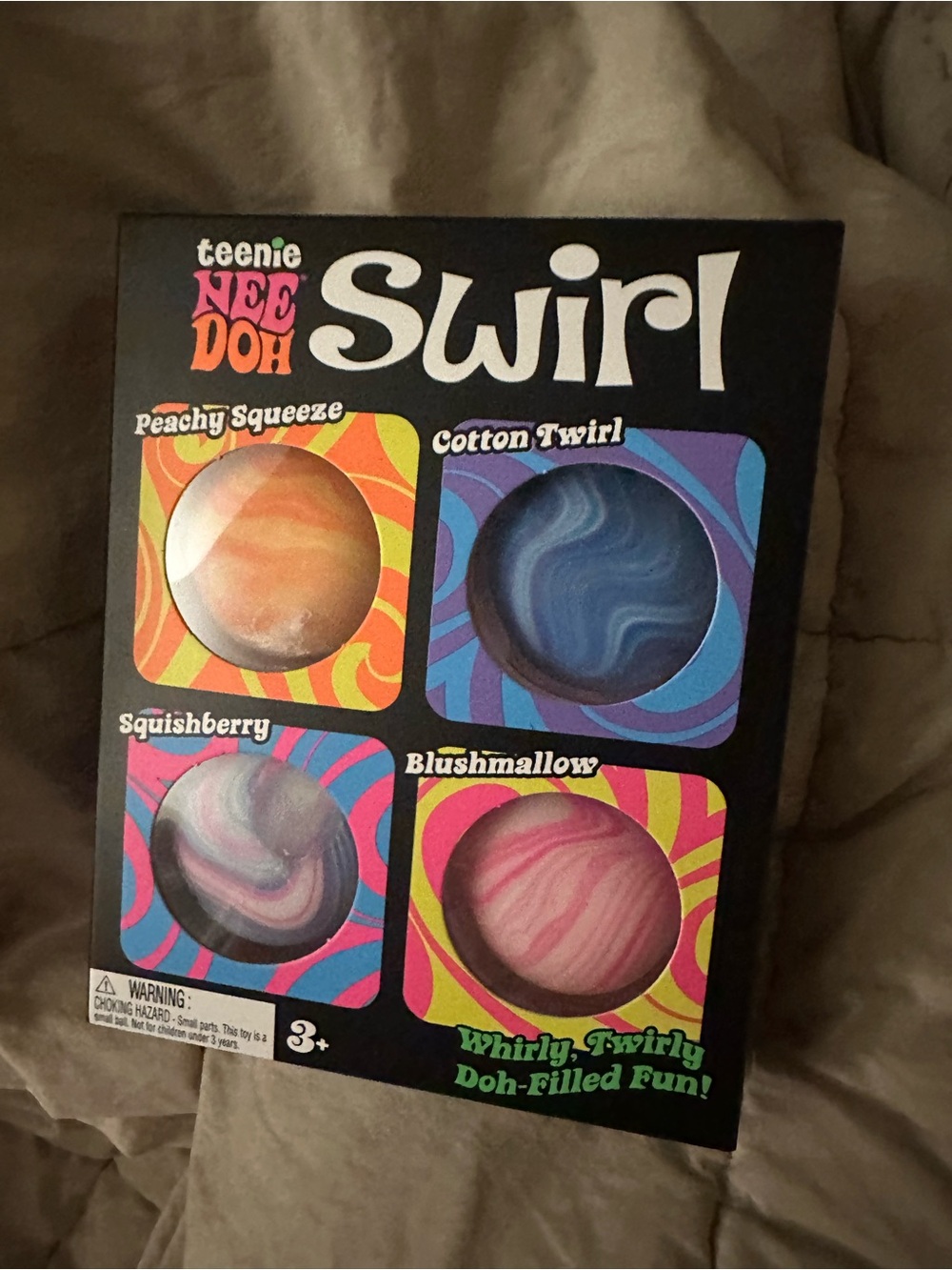 Teenie NeeDoh Swirl - 4 Pack